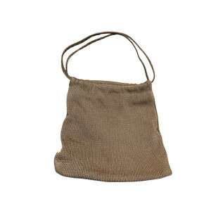 Y2K The Sak by Elliott Lucca boho crotchet hobo Slouchy Purse leather Handle